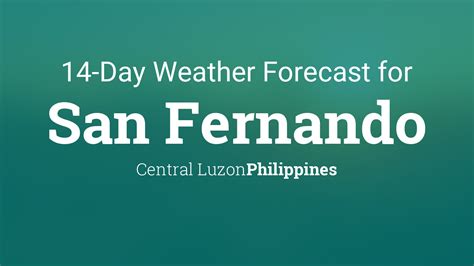 temperature in san fernando|San Fernando, Cebu, Philippines Weather Forecast.